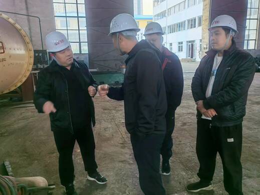 招远市温泉街道对机械加工企业开展动火作业专项检查(图1)